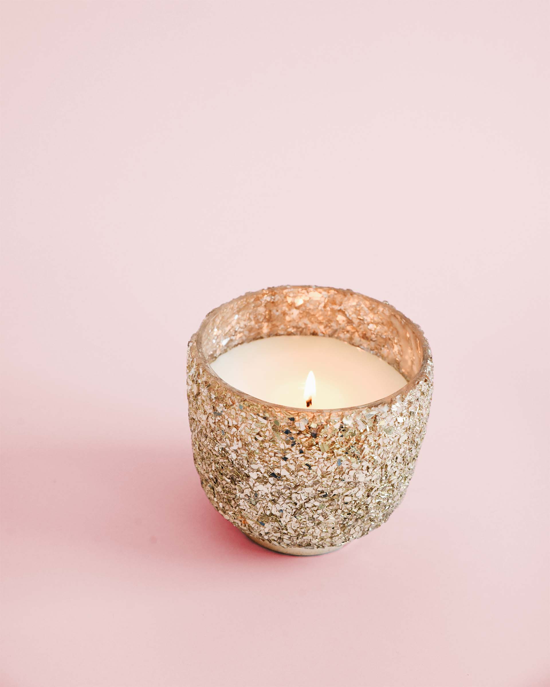 Mersea Cider by The Sea Holiday Glitter Candle